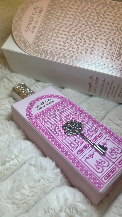 bouteille eau de parfum oriental de dubaï femme bab al wardi de ard al zaafaran 100ml 