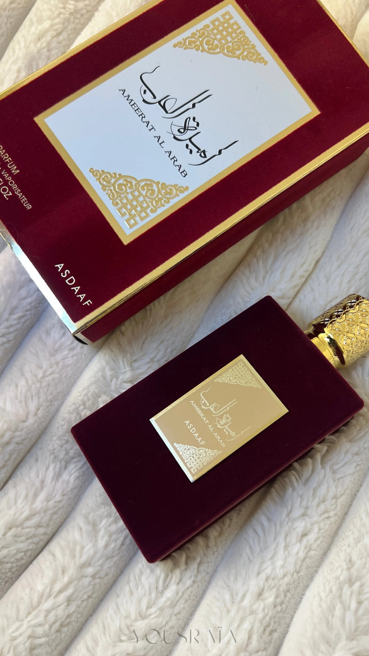 Flacon de parfum Ameerat El Arab Asdaaf 100ml senteurs orientales"